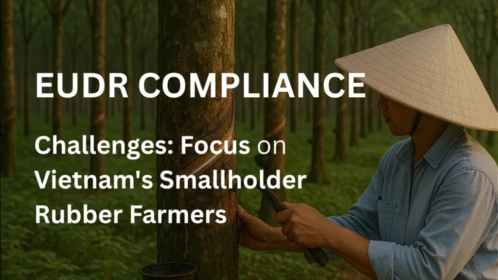 EUDR Compliance challenges to Smallholder Rubber Farmer
